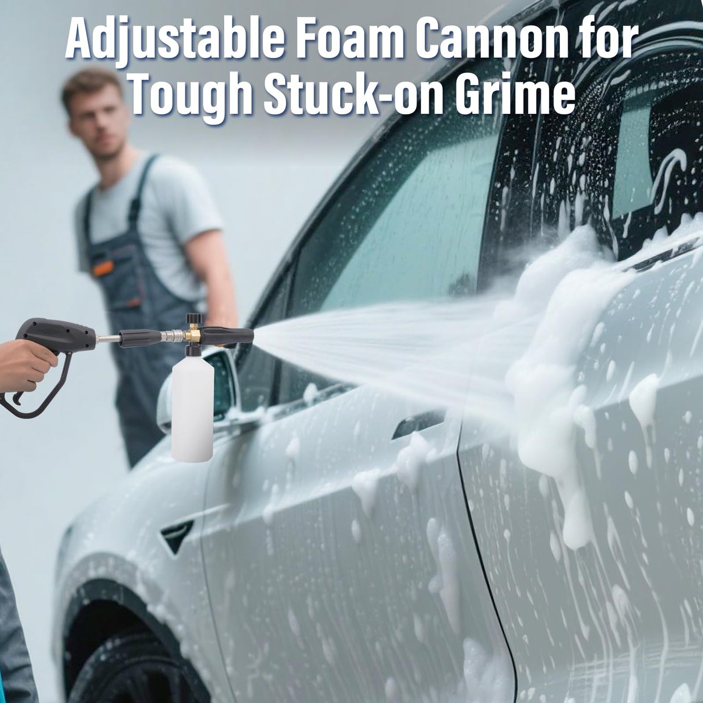 Pressure Washer, Power Washer with nozzles