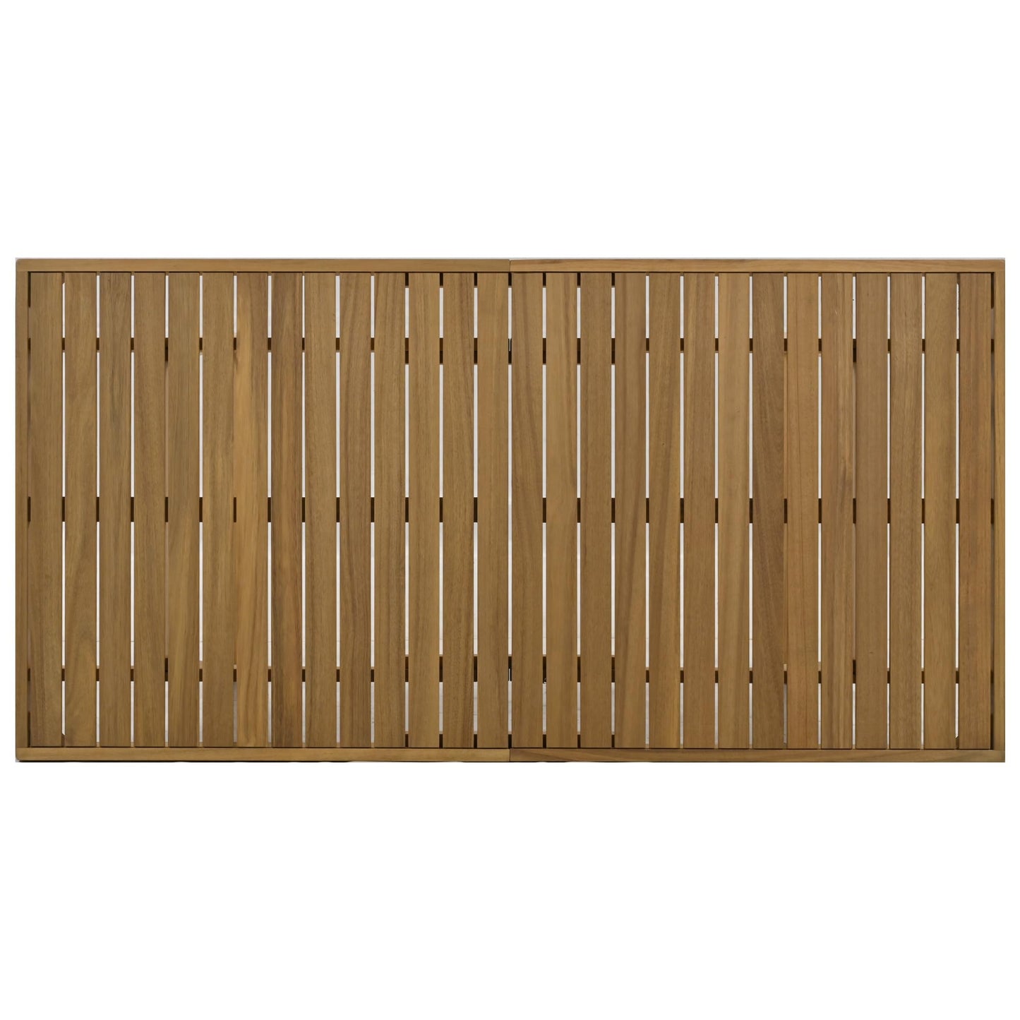 Merax Acacia Wood Outdoor Dining Set for 4,Waterproof Patio Furniture with 1 Table and 4 Chairs,and Thick Cushions for Balcony, Vourtyard, and Garden