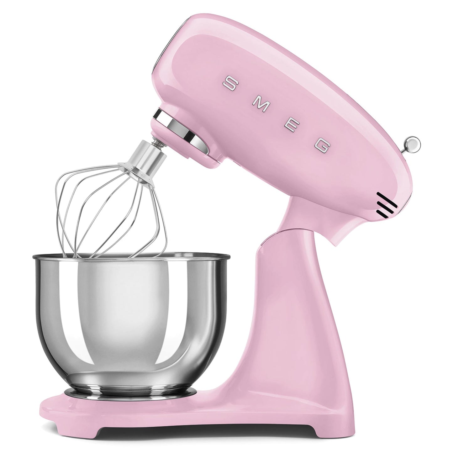 Iconic 1950s Retro Design Durable die-cast aluminum construction with glossy finish brings timeless Italian style to modern kitchens.