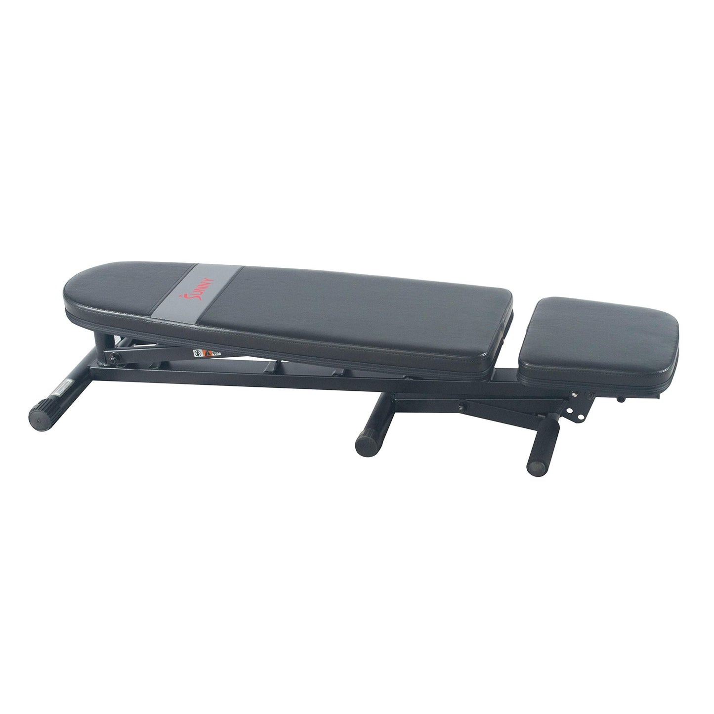 Sunny Health & Fitness Adjustable Weight Bench, Advanced, Incline/Decline, 760 lb Capacity, Multi-Position, Home Gym Strength Training, SF-BH6921