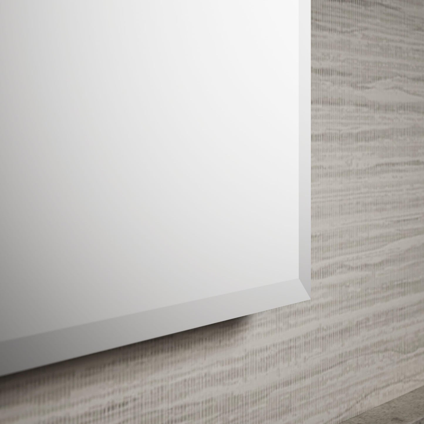 Kohler CB-CLC2526FS Bathroom Medicine Cabinet with Mirror, Beveled Mirror Doors, Adjustable Shelves, Rectangular Beveled Edge, 25 in. W x 26 in. H