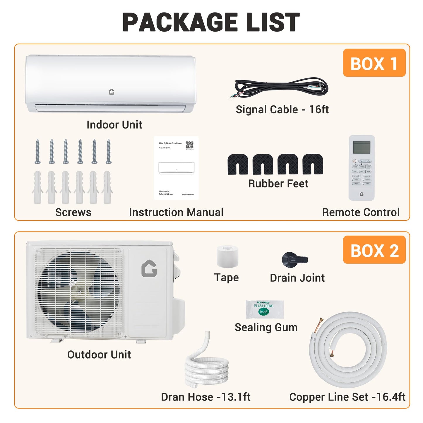 9000 BTU Air Conditioner, Wifi Enabled Mini Split Heater with Inverter, 20 SEER2 230v Energy Saving Ductless Split AC Unit with Pre-Charged Condenser