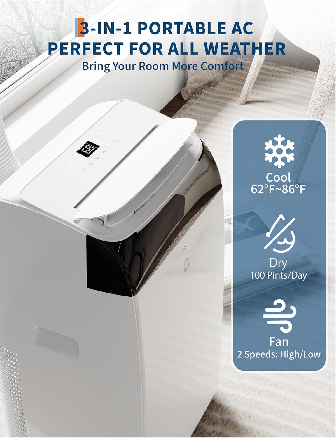 GarveeLife 14,000 BTU Portable Air Conditioners