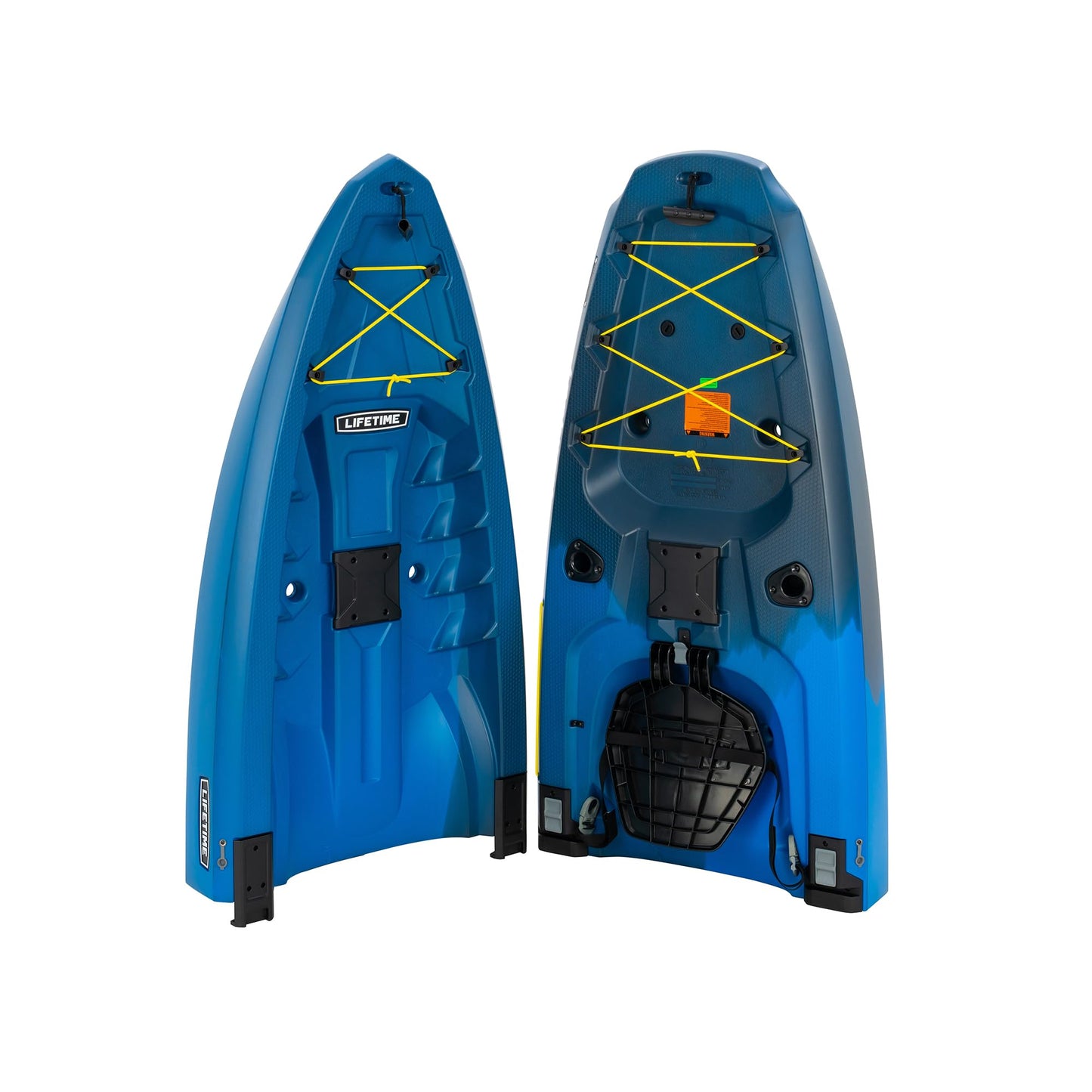 Lifetime Lockport 94 Modular Sit-on-Top Kayak, Two-Piece Design with SlideLock System, Rod Holders, Adjustable Seat