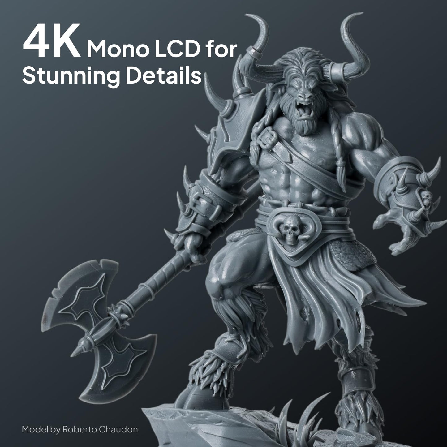 ELEGOO Mars 5 Resin 3D Printer with 4K Mono LCD,Automatic Leveling, Desktop 3D Printer with Printing Size of 5.65 × 3.53 × 5.91 inches