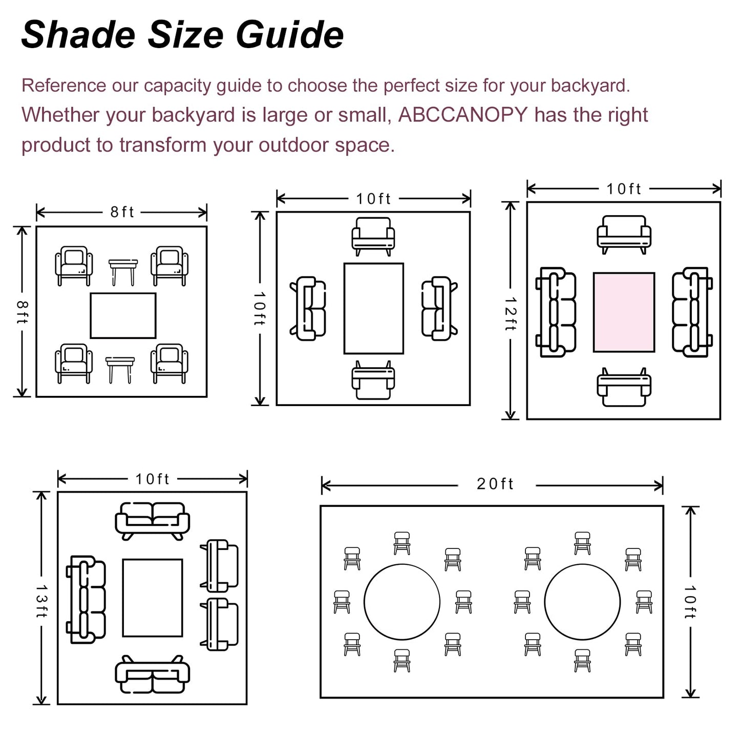 ABCCANOPY Gazebos for Patios 10x12 - Outdoor Steel Frame Gazebo with Mosquito Netting for Lawn Backyard Garden Deck (Khaki)