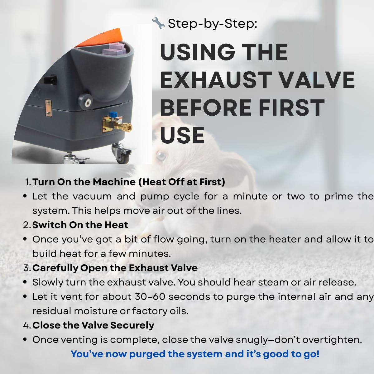 Commercial Heated Carpet & Upholstery Extractor Machine, 160 PSI Hot Water Cleaner, 1.34 HP Vacuum, 149°F Heater, 4.8-Gal and 5.3-Gal Dual Tanks for Auto Detailing, Furniture & Carpet