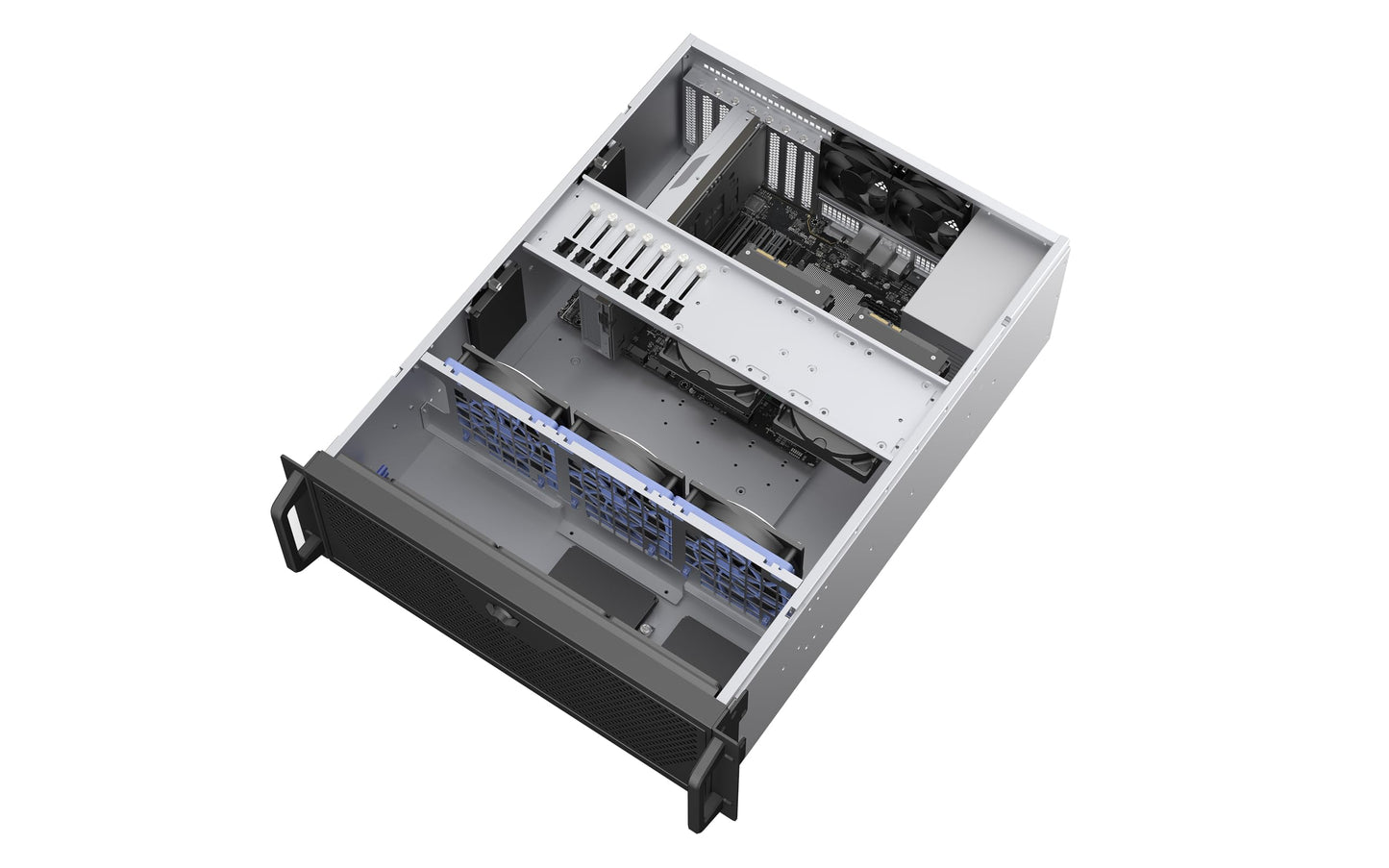Rosewill 4U Rackmount Server Chassis | Supports up to 2 x 3.5 HDD & 4 x 2.5 SSD | E-ATX & SSI-EEB Compatible | 360mm AIO Support | 3 x 120mm PWM Fans | USB 3.2 Type-C | RSV-L4620
