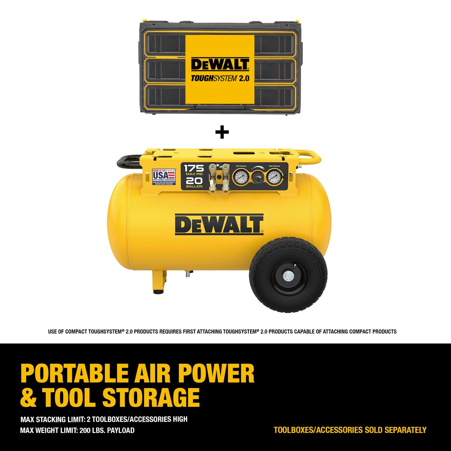 DEWALT 20 Gallon Portable Air Tank