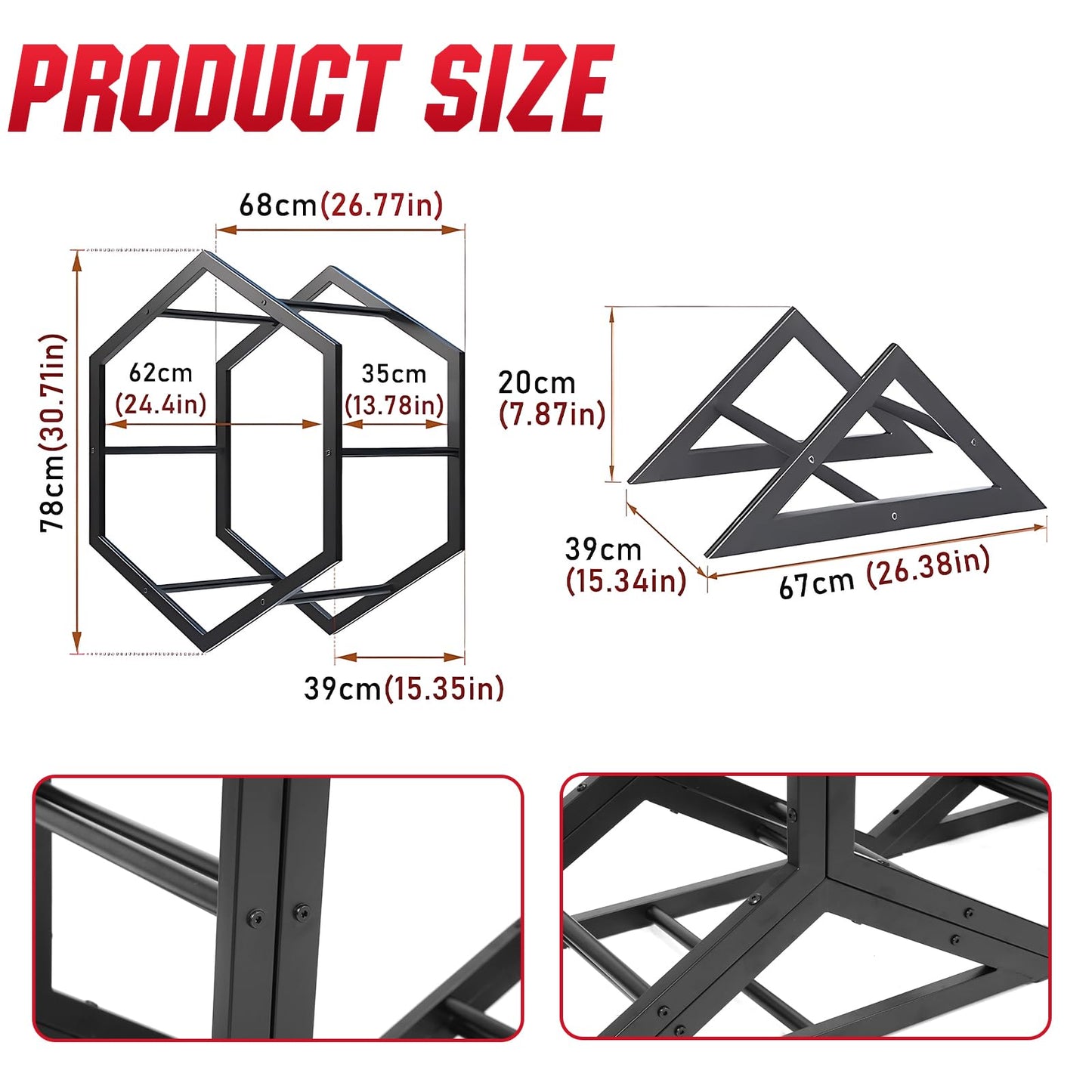 Heavy Duty Tire Storage Rack Adjustable Tire Rack for Garage Wall Mount Wheel Organizer Holder for Exhibition Shop Garage Trade Show