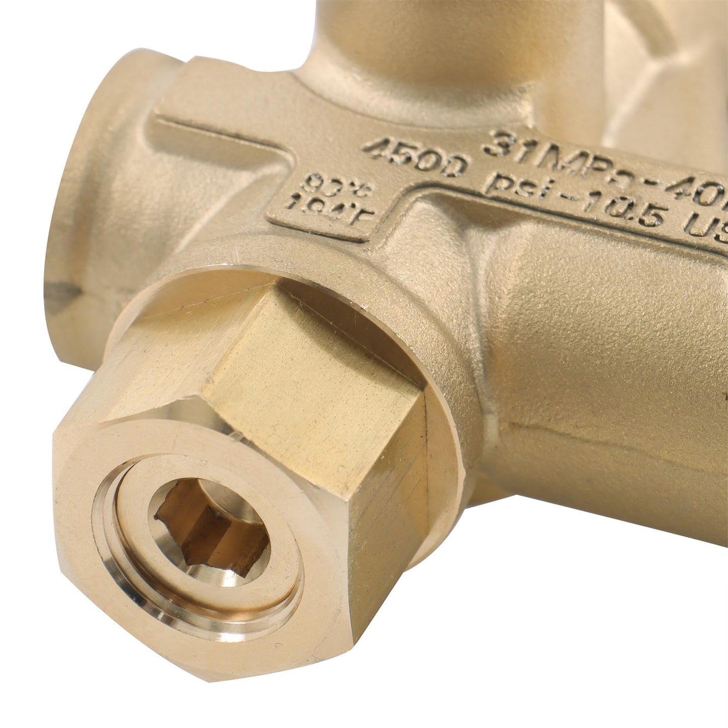 kimllier 4PCS VRT3-310 Pressure Washer Unloader Valve, 4350 PSI, 8 GPM, 3/8 FNPT, Heavy-Duty Trapped Pressure Design, Fits Most Commercial/Industrial Pressure Washers