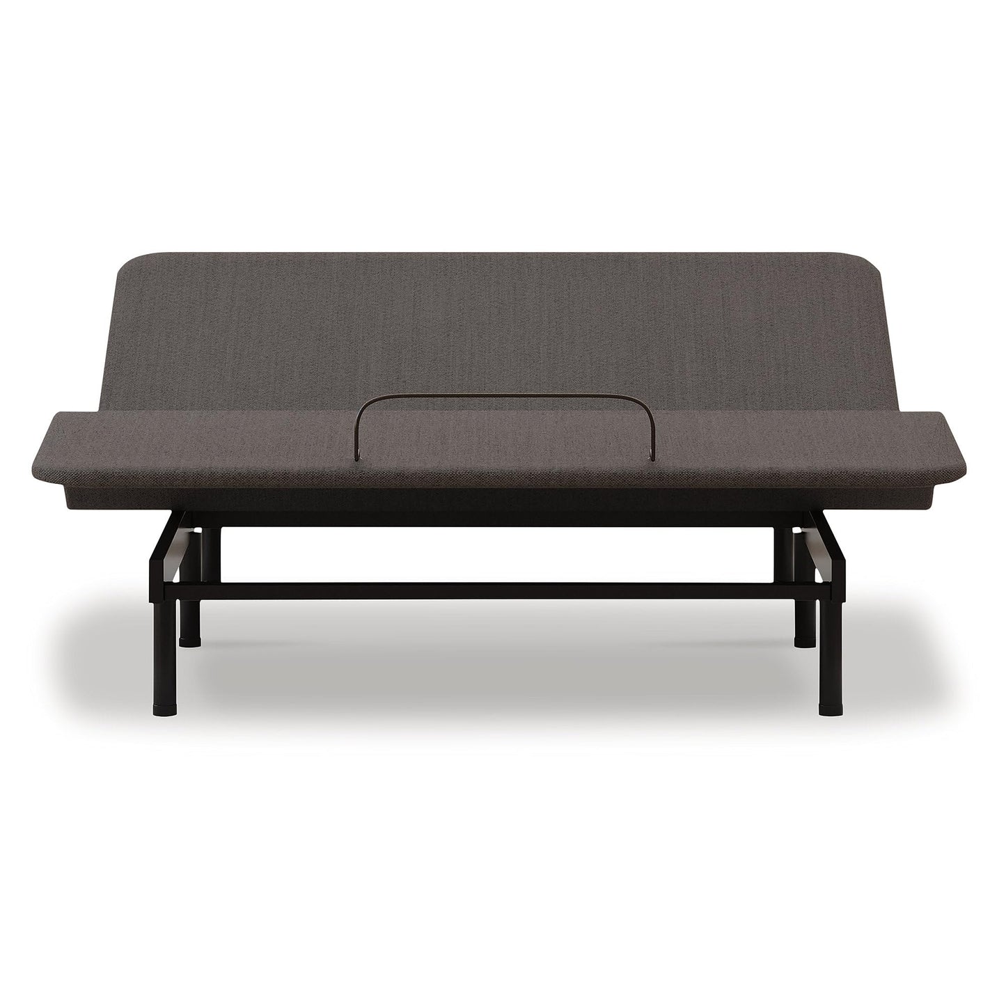 Signature Design by Ashley Head/Foot Model - Good Traditional Adjustable Base with Remote Control and USB Charging Port, Queen, Gray