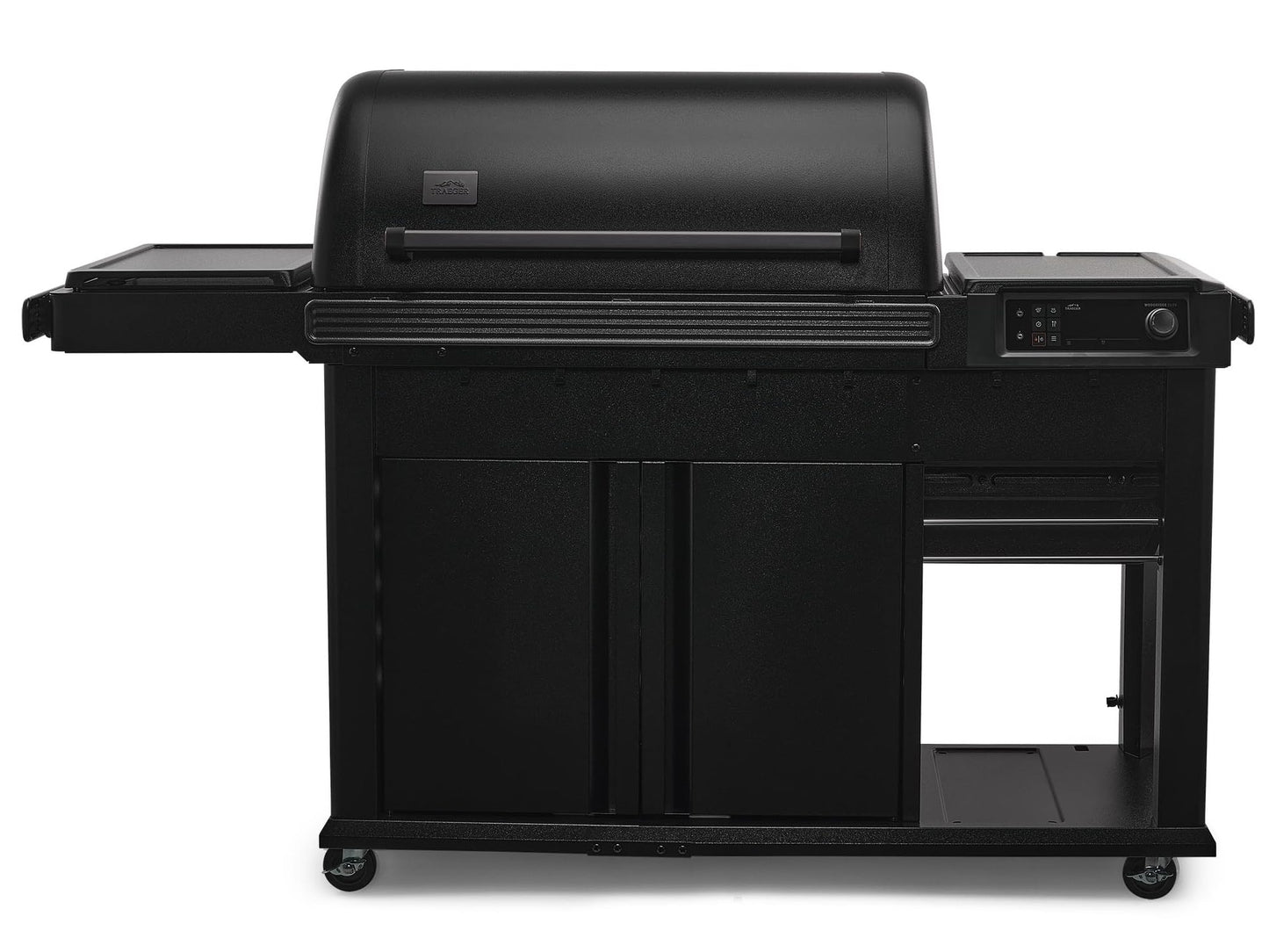 Traeger Woodridge Elite Electric Wood Pellet Grill and Smoker, 970 Sq. in., Side Sear Station, WiFIRE Technology, Super Smoke Mode, Outdoor Pellet Smoker Grill with Insulated Body, Black, TFC97XLH