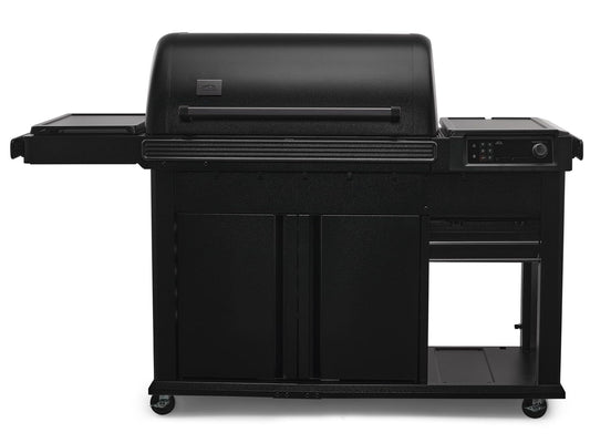 Traeger Woodridge Elite Electric Wood Pellet Grill and Smoker, 970 Sq. in., Side Sear Station, WiFIRE Technology, Super Smoke Mode, Outdoor Pellet Smoker Grill with Insulated Body, Black, TFC97XLH