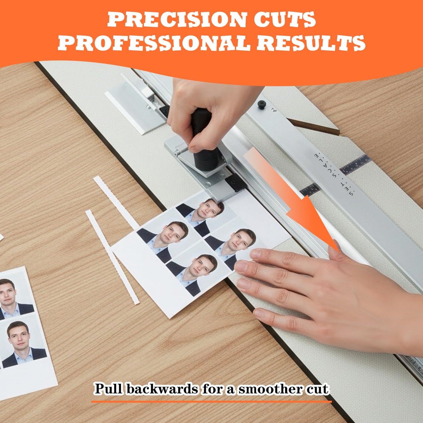 FWTRMRC 47in Mat Cutter for Framing, Compact Board Mounted Mat Board Cutter with Straight & 45° Bevel Cutting Heads Ideal for Framing Pictures DIY & Artwork Projects