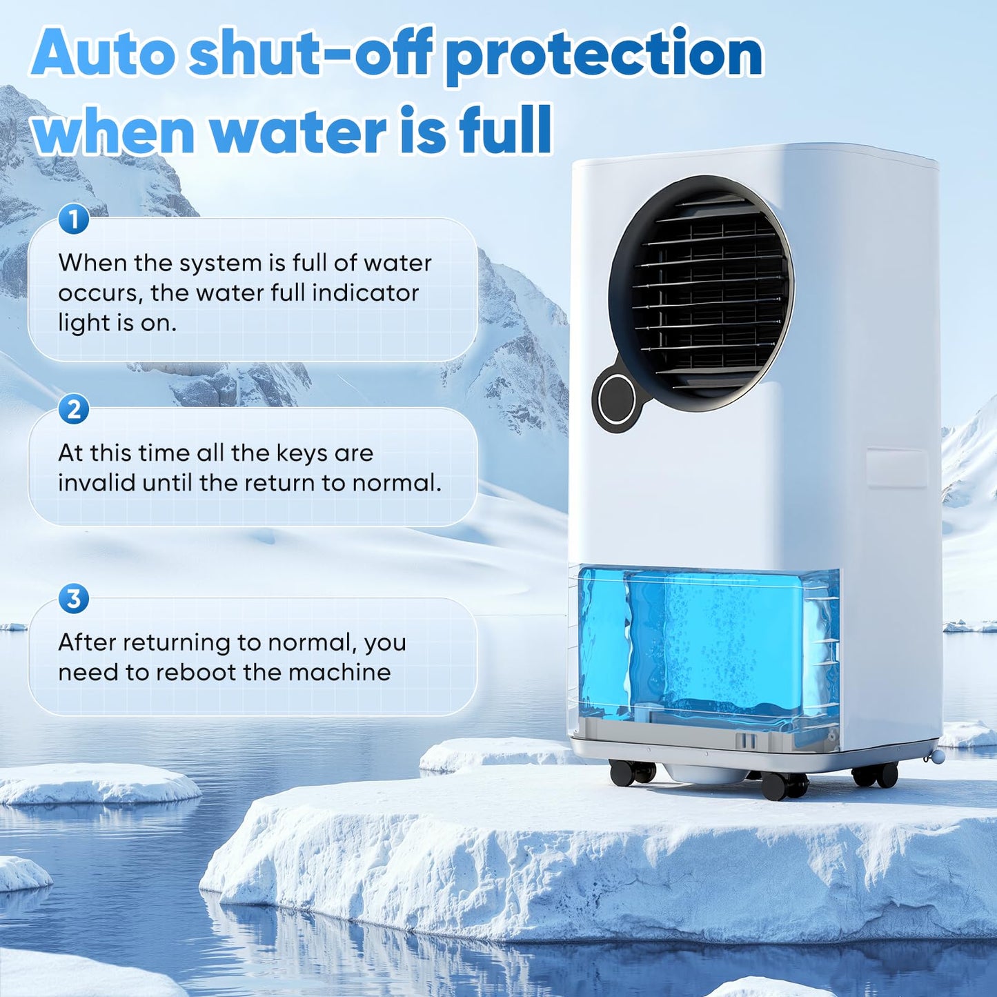 KINDOJIA Portable Air Conditioners 16,000 BTU, 6-in-1 Smart AC with WiFi App Control, Ultra-Quiet Sleep Mode, Child Lock & 24H Timer, Ideal for Large Rooms up to 700 Sq. Ft, Bedroom Home Office