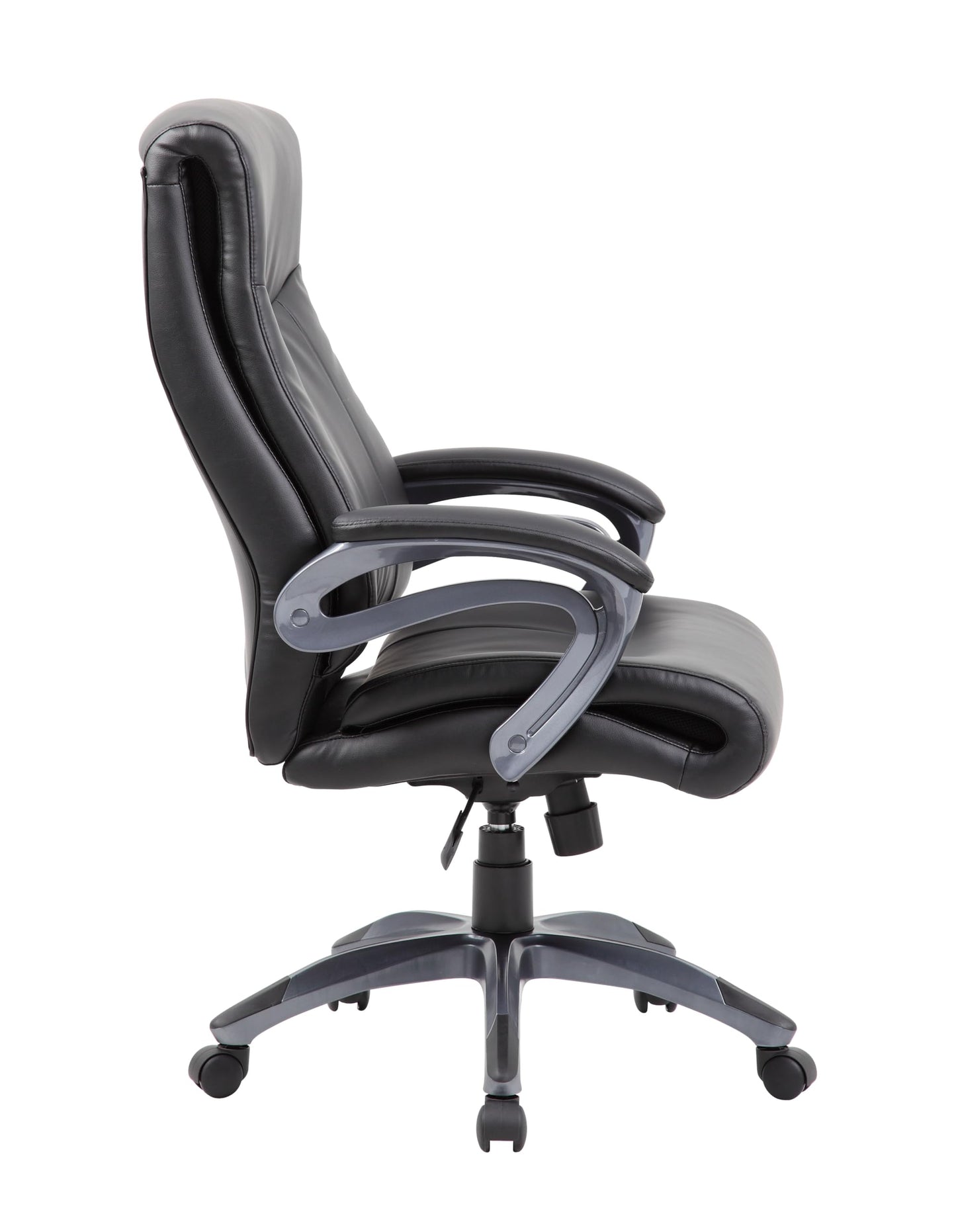 Boss Office Products Double Layer Executive Chair in Black