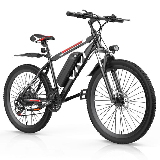 Vivi Electric Bike for Adults, Peak 750W Ebike 26" Electric Mountain Bike, 20MPH Adult Electric Bicycles Commuter Ebike with 48V Battery, Up to 50 Miles, 21 Speed, SGS Certified to UL2849