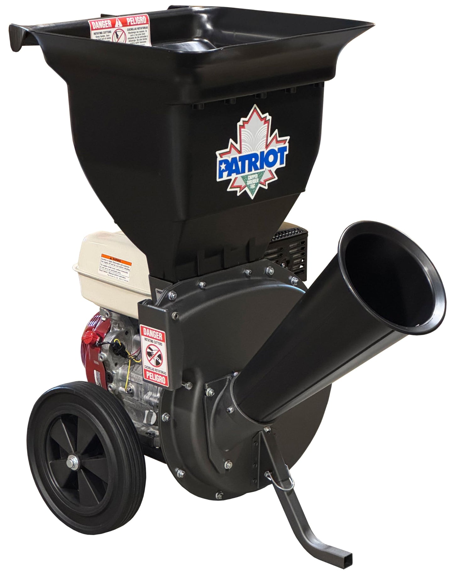 Patriot Products CSV-3090H 9 HP Honda GX Gas Powered Wood Chipper Leaf Shredder