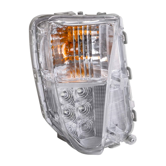 TYC Turn Signal Lamp for Toyota Prius Front Right, Model 12-5285-00-1, Transparent