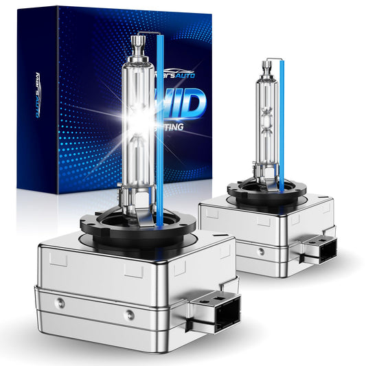 Marsauto D1S HID Bulbs 35W 6000K Cold White Xenon, MH1 Series, Pack of 2