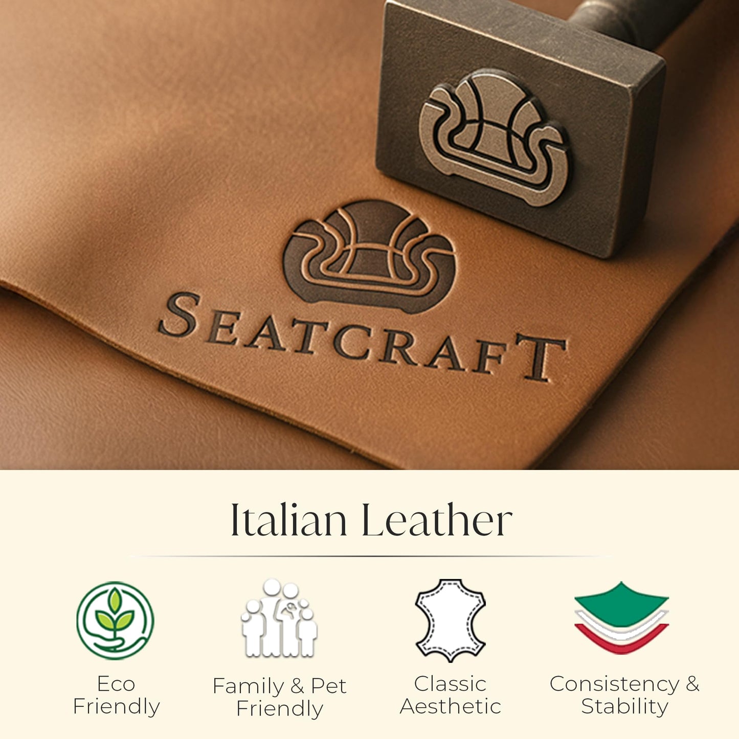 Seatcraft Virtuoso LT Black Italian Leather Home Theater Seating, Zero Gravity Power Recliner, Powered Headrest and Lumbar Gaming and Home Office Chair, Heat and Massage Lounge Sofa, Single Recliner