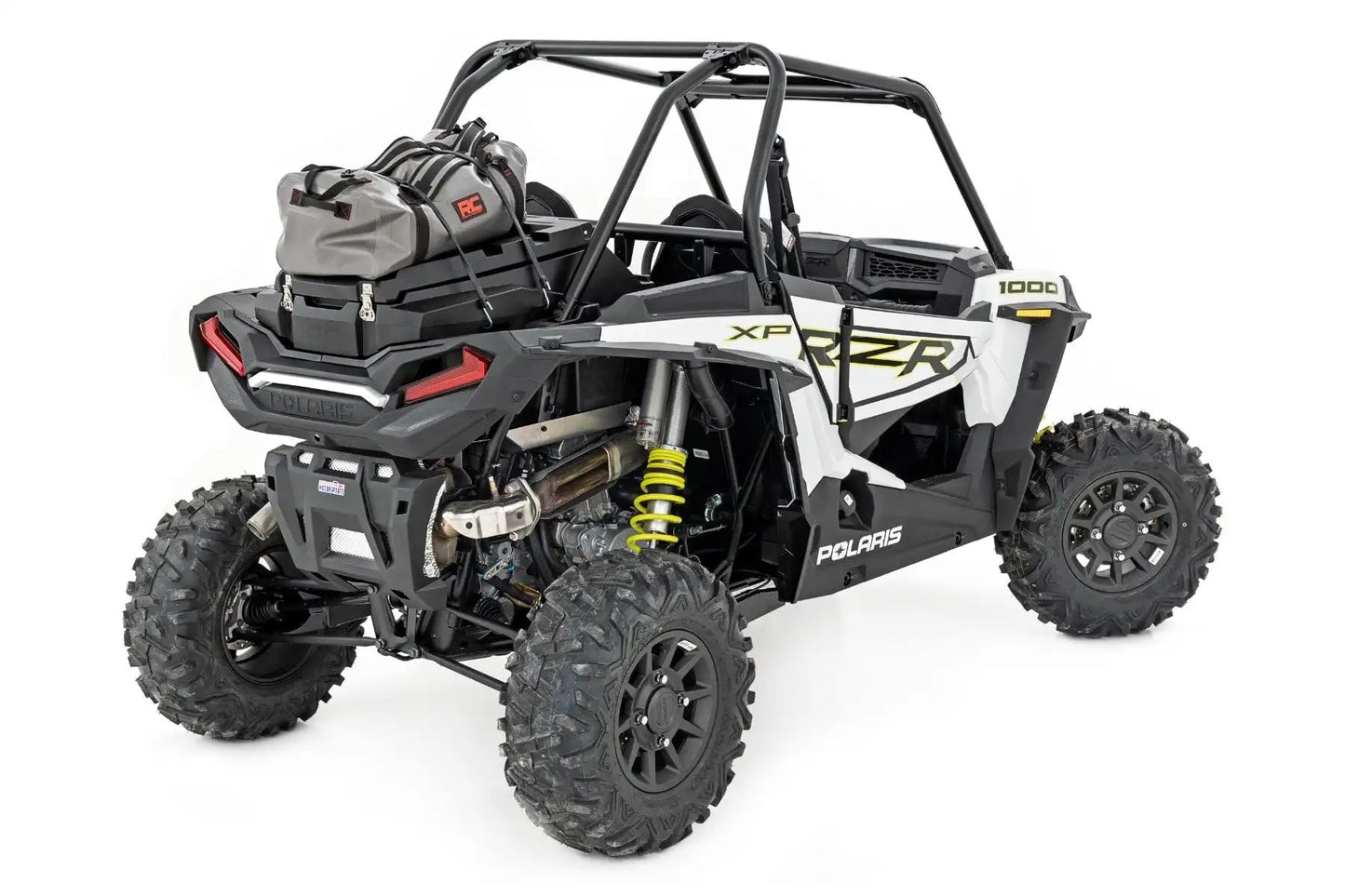 Rough Country Rear Bed Cargo Box for Polaris RZR XP 1000 (2 & 4-Seat Models) - 27-Gallon Storage Capacity, Watertight Seal, High-Impact UV-Resistant, Lockable Latches