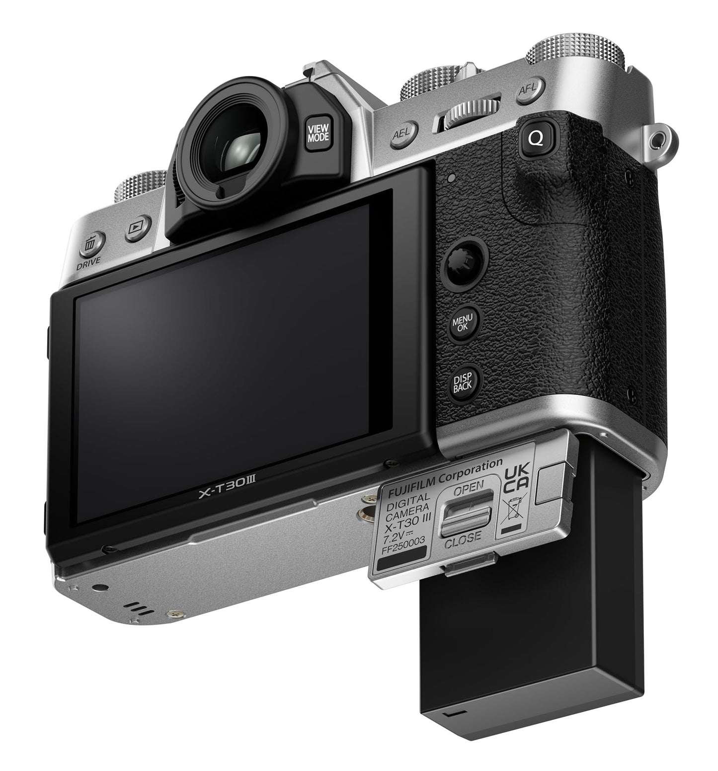 FUJIFILM X-T30 III Mirrorless Camera Body, with XC13-33mm Lens Kit, Silver