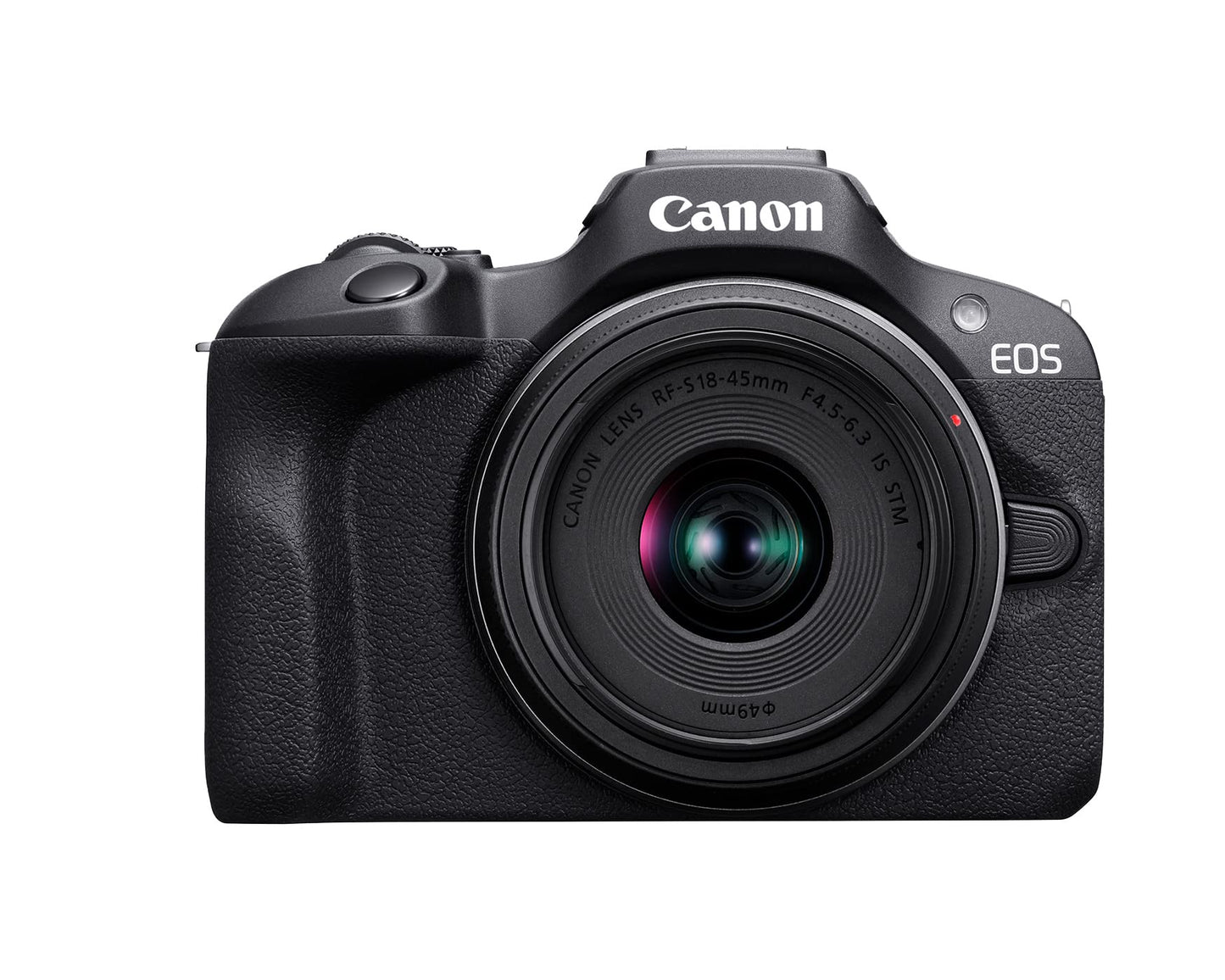 Canon EOS R100 Mirrorless Camera RF-S18-45mm F4.5-6.3 is STM Lens Kit, 24.1 Megapixel CMOS (APS-C) Sensor, 4K Video, Wi-Fi & Bluetooth, Beginner Photographers and Creators, Digital Camera, Black