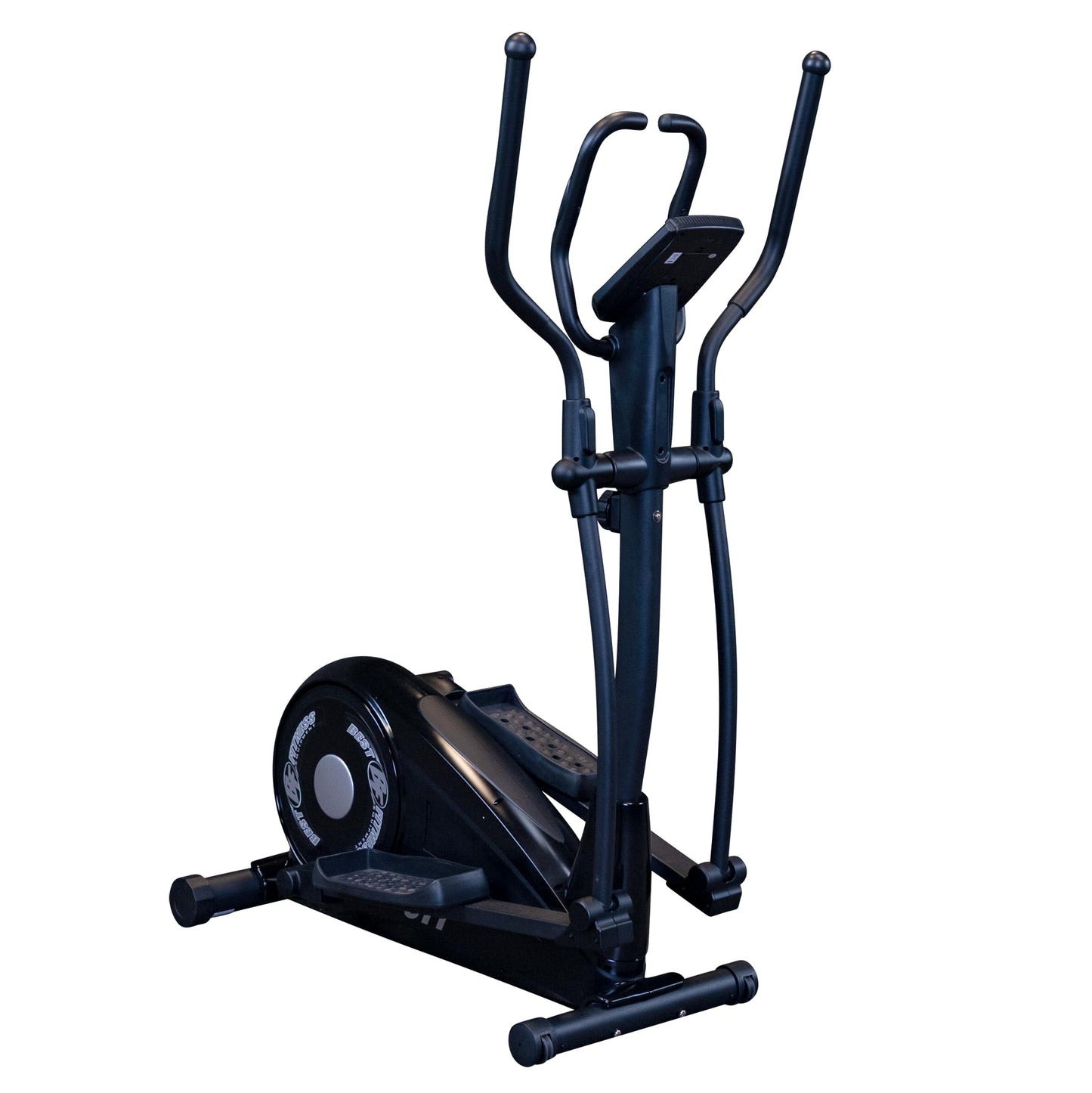Best Fitness (BFCT1B) Elliptical Trainer Machine, Cardio Workout Crosstrainer Exercising Machines for Home Commercial Gym with 225lb Weight Capacity (Midnight Black)