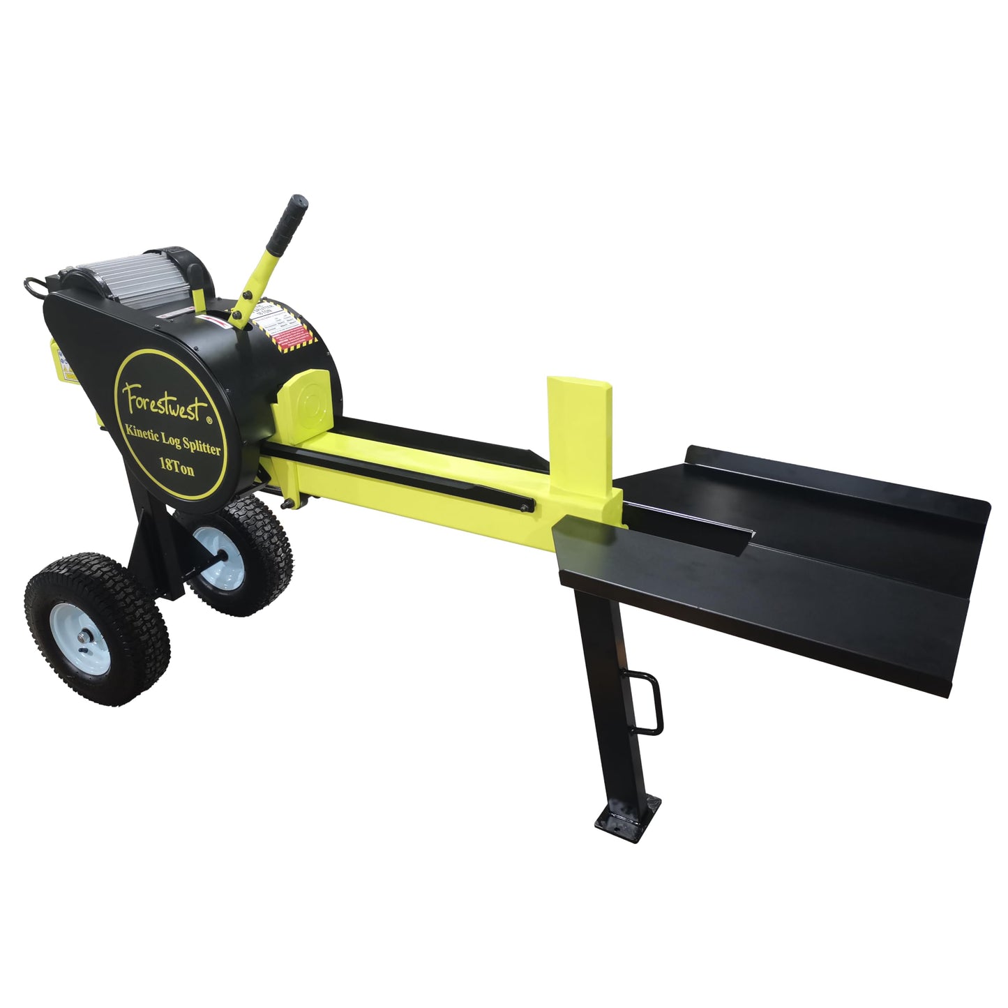 FORESTWEST 11097, 18Ton Kinetic Log Splitter, 13.6-Amp Electric Kinetic Log Splitter for Firewood