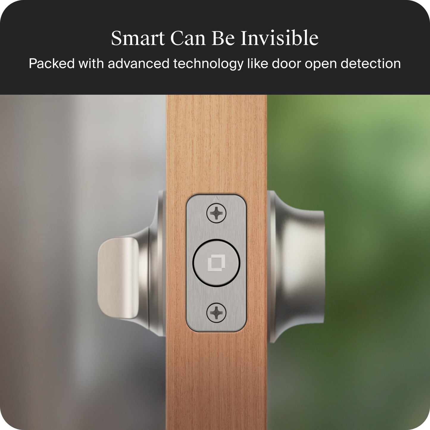 Level Lock Pro - World’s Smallest, Fastest, Innovative Smart Lock - Matter-Over-Thread Deadbolt Plus Apple Home Key - Keyless & Remote Access via Apple, Alexa, Google Home, SmartThings (Satin Nickel)