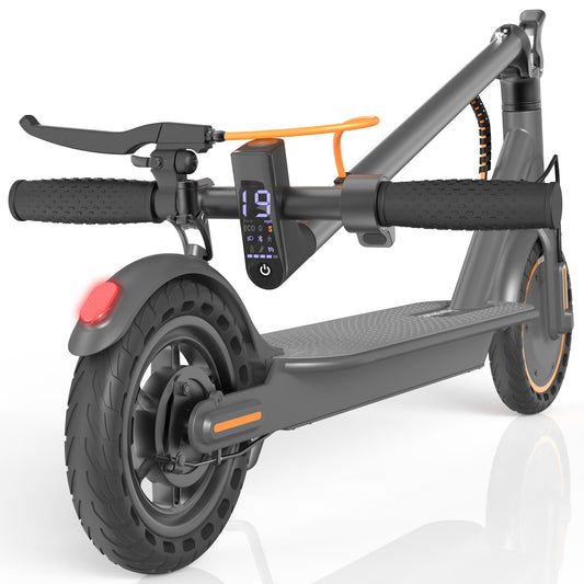 Aovowheel Electric Scooter for Adults, Folding E Scooter with 350W Motor 19 Mph Top Speed, Max 23Miles Long Range,Commuting Scooters with 8.5'' Tires, Dual Brakes
