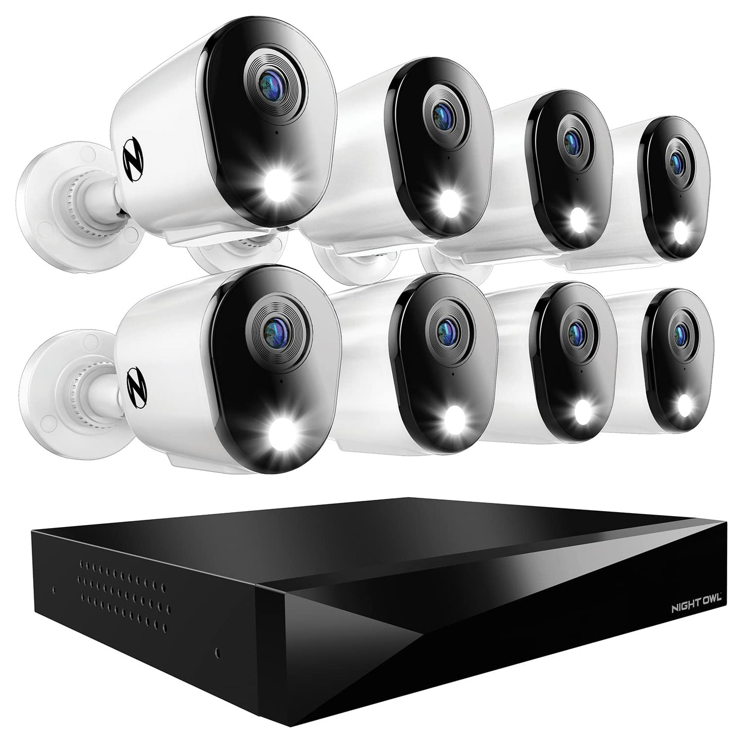 Night OWL FTD4-81-8L HD DVR Security KIT