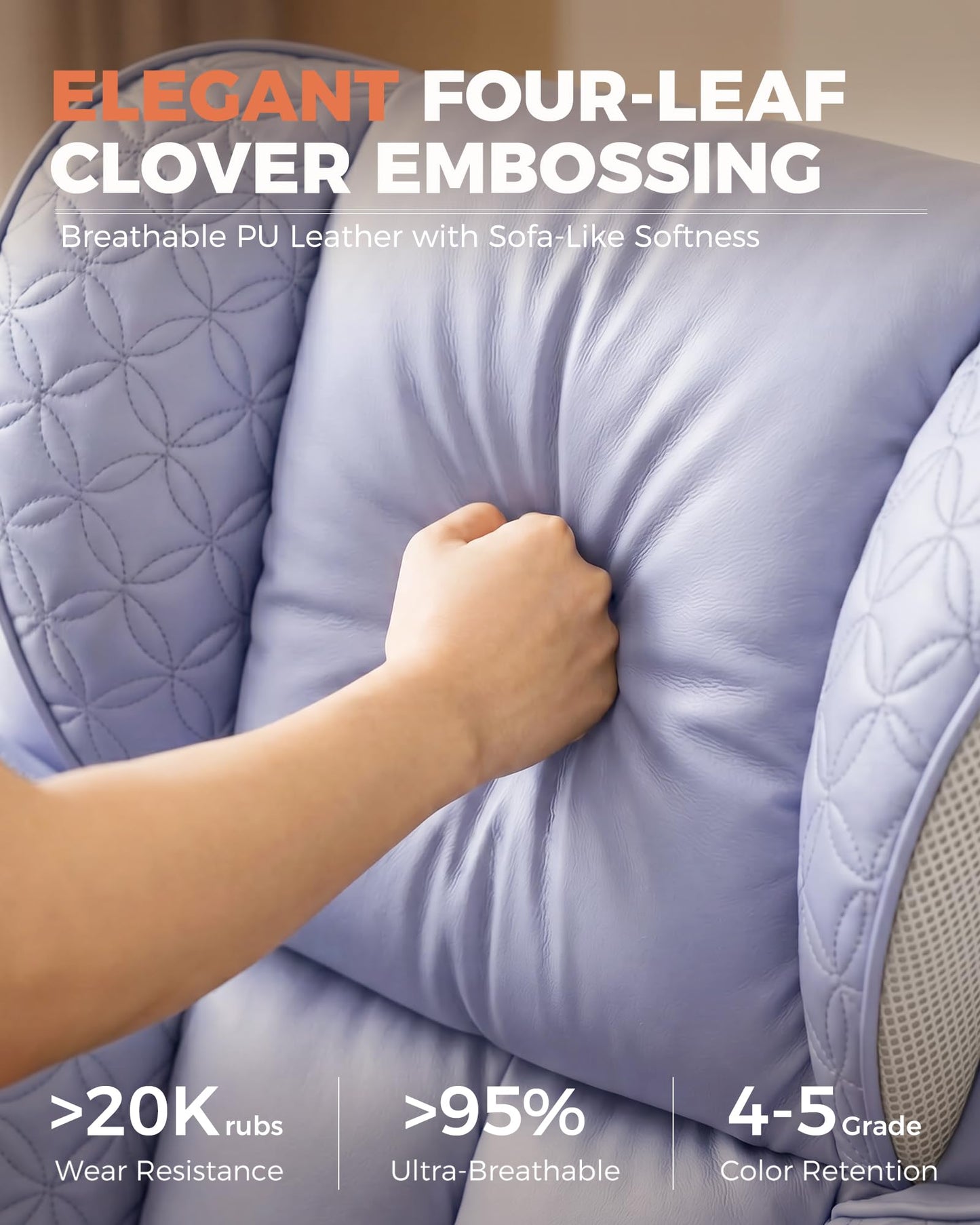 GTPLAYER Big and Tall Office Chair, Wide Ergonomic Gaming Chair with Deluxe Embossing Designed Leather with Foot Rest,150°Reclining Adjustable Soft Armrests Pocket Spring Back Support and Pillow