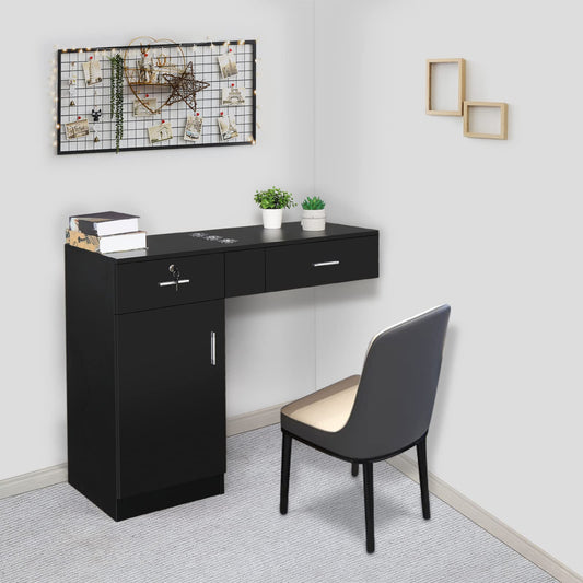 Wall Mount Salon Hair Styling Beauty Spa Equipment Wall Mount Salon Station Hair Styling, Barber Salon Stations Storage Cabinet, Beauty Spa Equipment professional Salon Wall Mounted shelf station