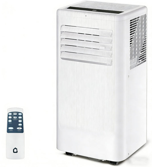 10000 BTU Portable Air Conditioners, 3 in 1 Portable AC with Cool, Dry, Fan Modes, Quiet Air Conditioners Cools Room up to 560 sq.ft, LED Display, Remote & 24H Timer, for Bedroom/Dorms/Apartments