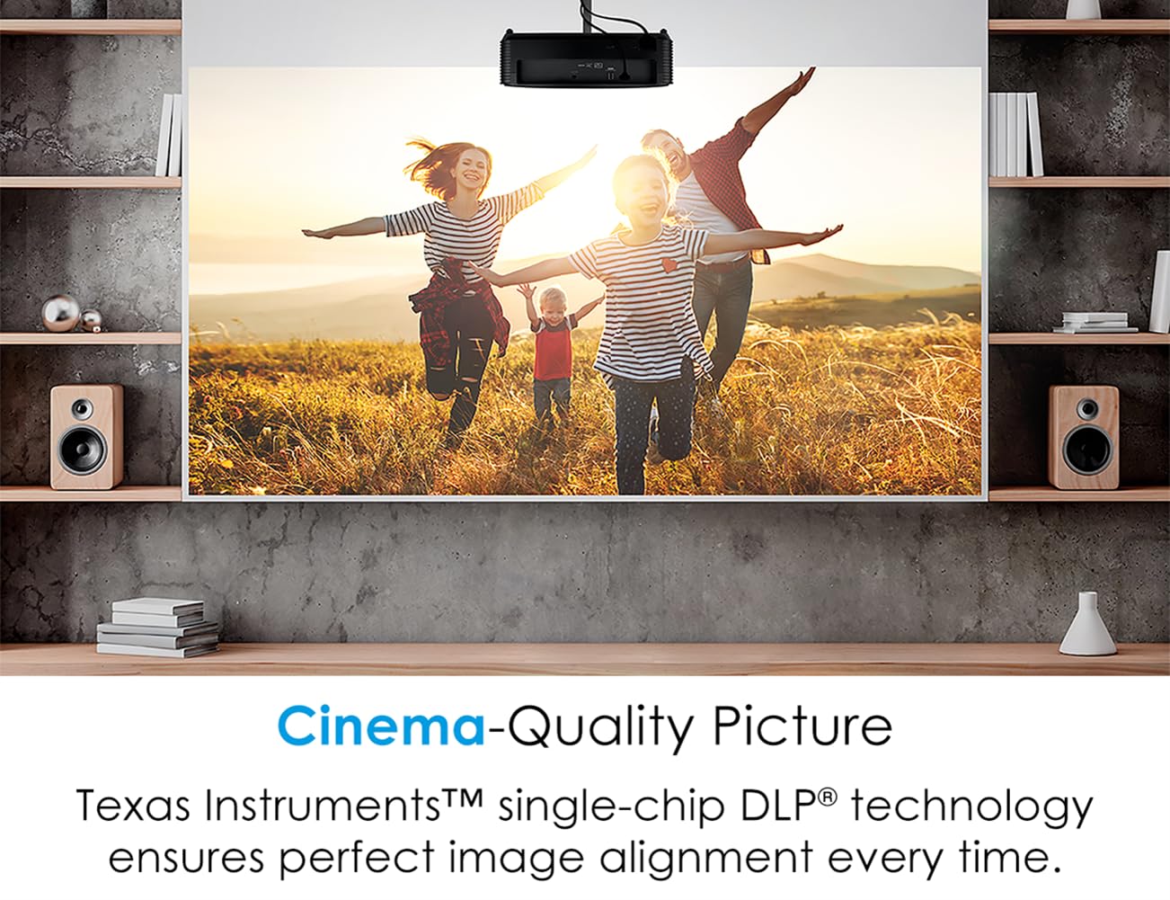 Optoma HD146X 1080P Full HD Vibrant Home Theater Projector