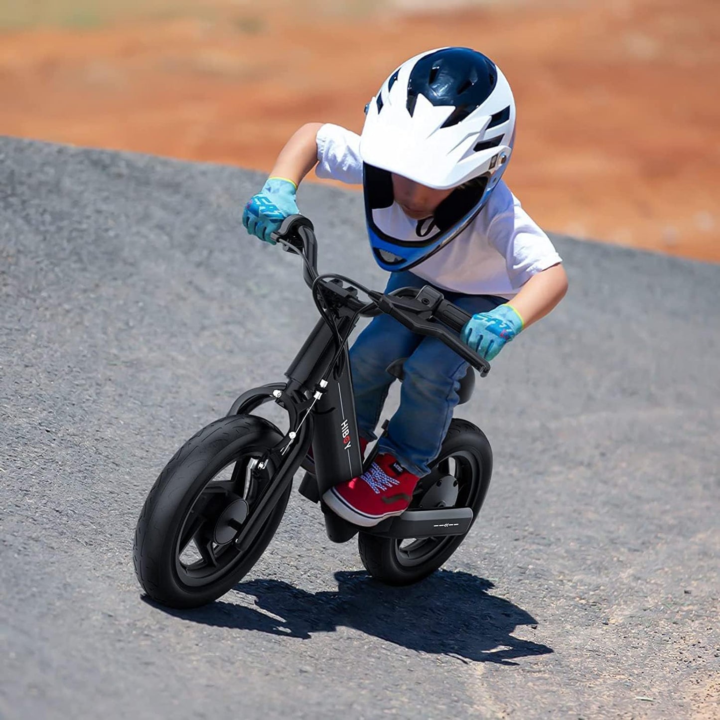 Hiboy BK1 Electric Balance Bike for Kids, 12 Inch Tires, 150W Peak Motor, Adjustable Seat, 21.6V/2.6Ah Battery, Electric Bike for Kids Ages 3-5