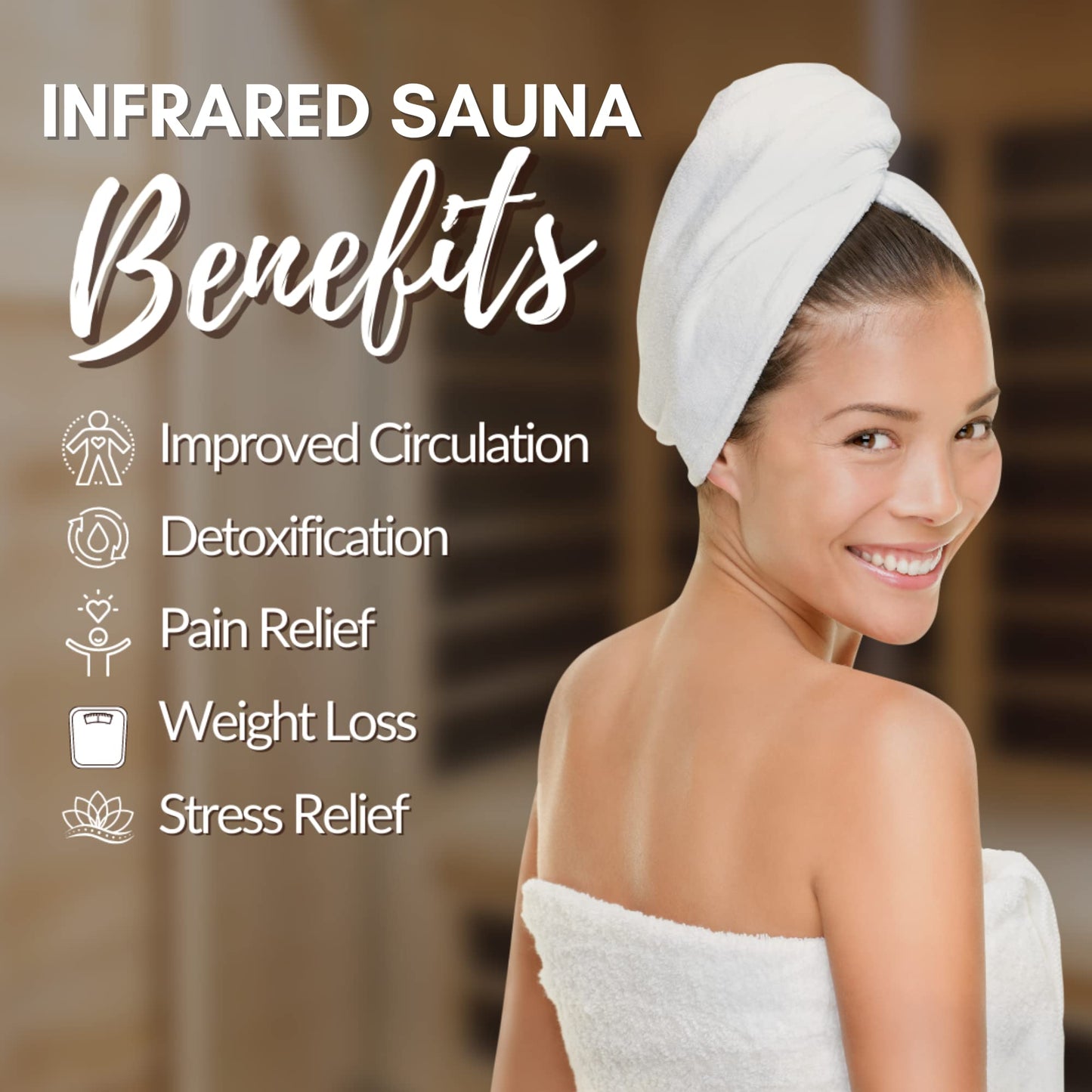 Maxxus Sauna Bergamo 4-Person Low EMF FAR Infrared Sauna