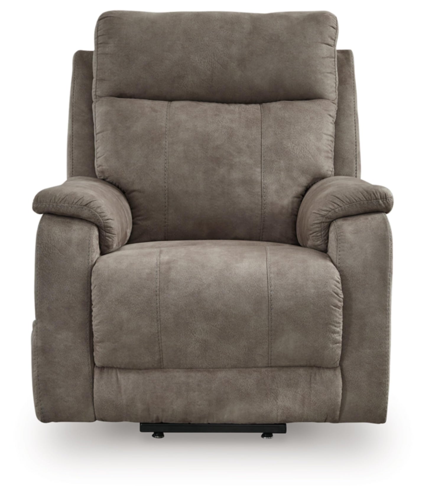 Signature Design by Ashley Crestmeade Modern Dual Motor Power Lift Recliner with Adjustable Backrest, USB Ports, Heat and Massage Function, Light Brown