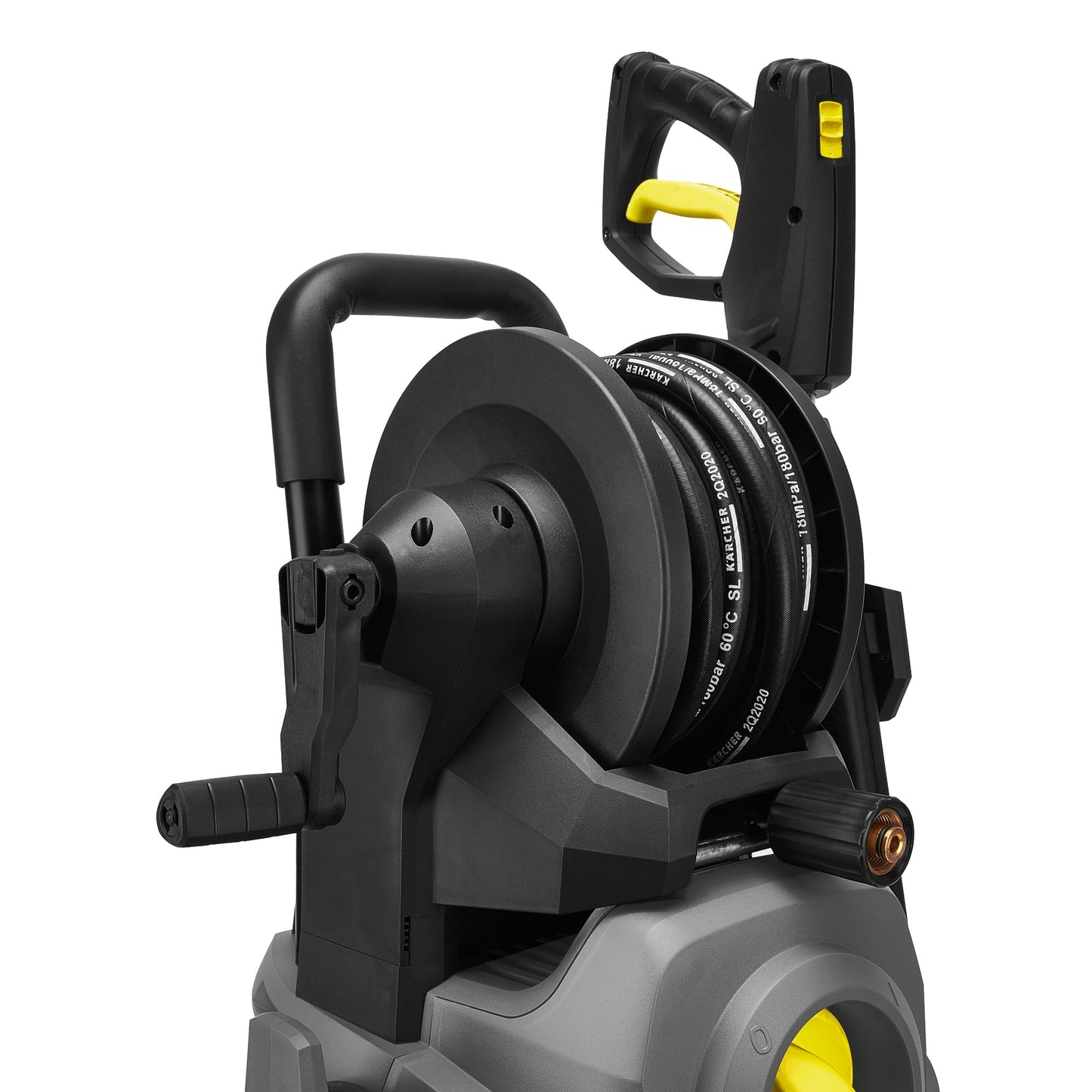 Kärcher HD 4/8 Classic, Commercial Electric Pressure Washer with Power Nozzle, Pressurized Rubber Hose & Hose Reel -1.71 GPM Flow Rate