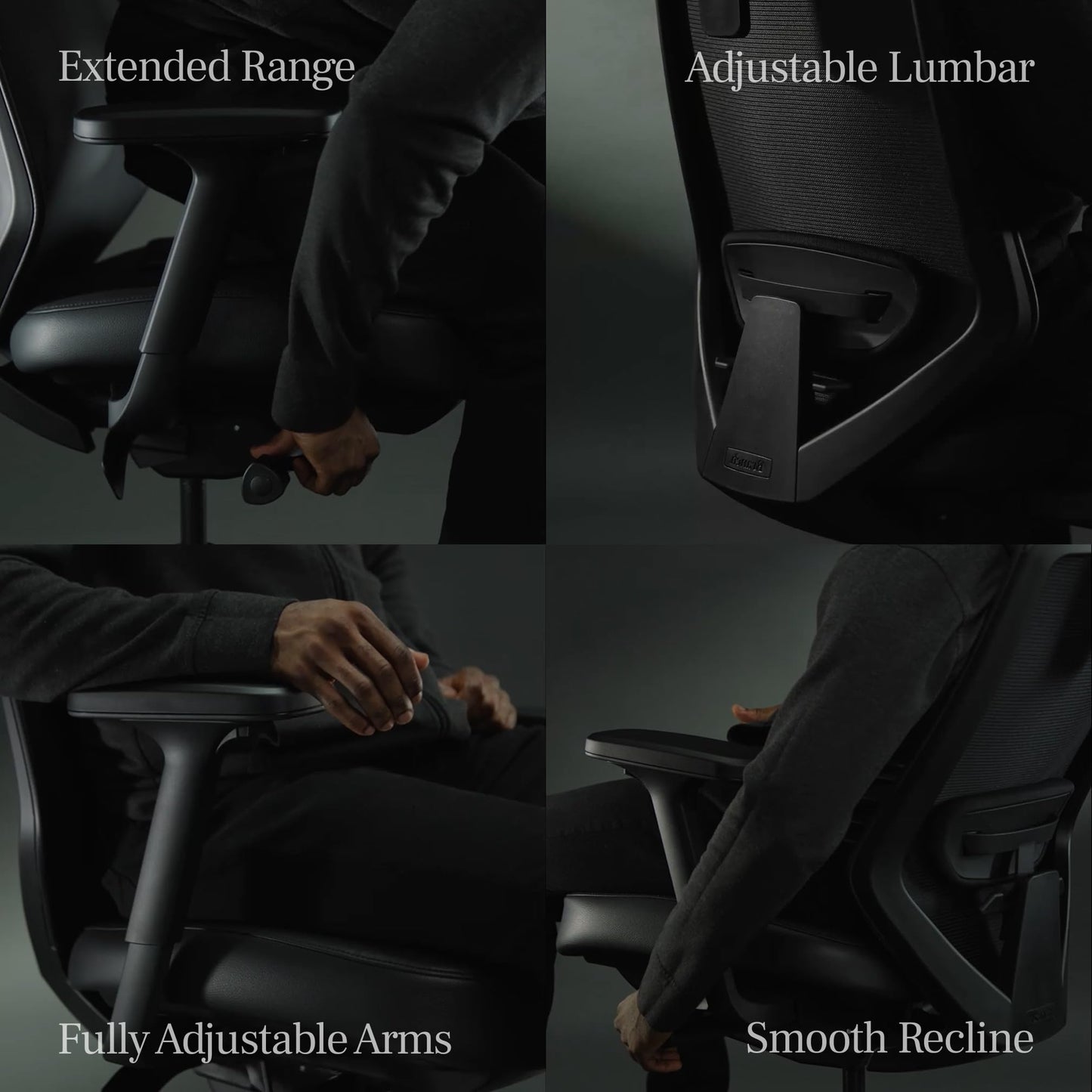 Branch Ergonomic Chair Pro - Mesh Office Chair with 14 Points of Adjustment - Height, Depth & Tilt Adjustable - 5D Armrests - Forward Tilt, Smooth Recline, and Lumbar Support - Shore