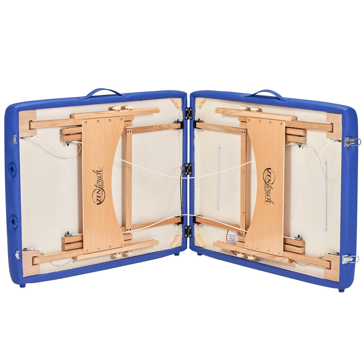 Master Massage Brady Lightweight Portable Massage Table, Sky Blue, Wood 27''