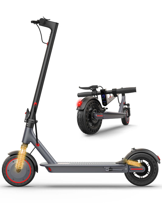 VOLPAM 10''/11''Electric Scooter with Dual Suspensions, 19/22MPH, 500W/800WMotor, 60/40/31/23Miles Long Range, Dual Braking, Max Load 264 lbs