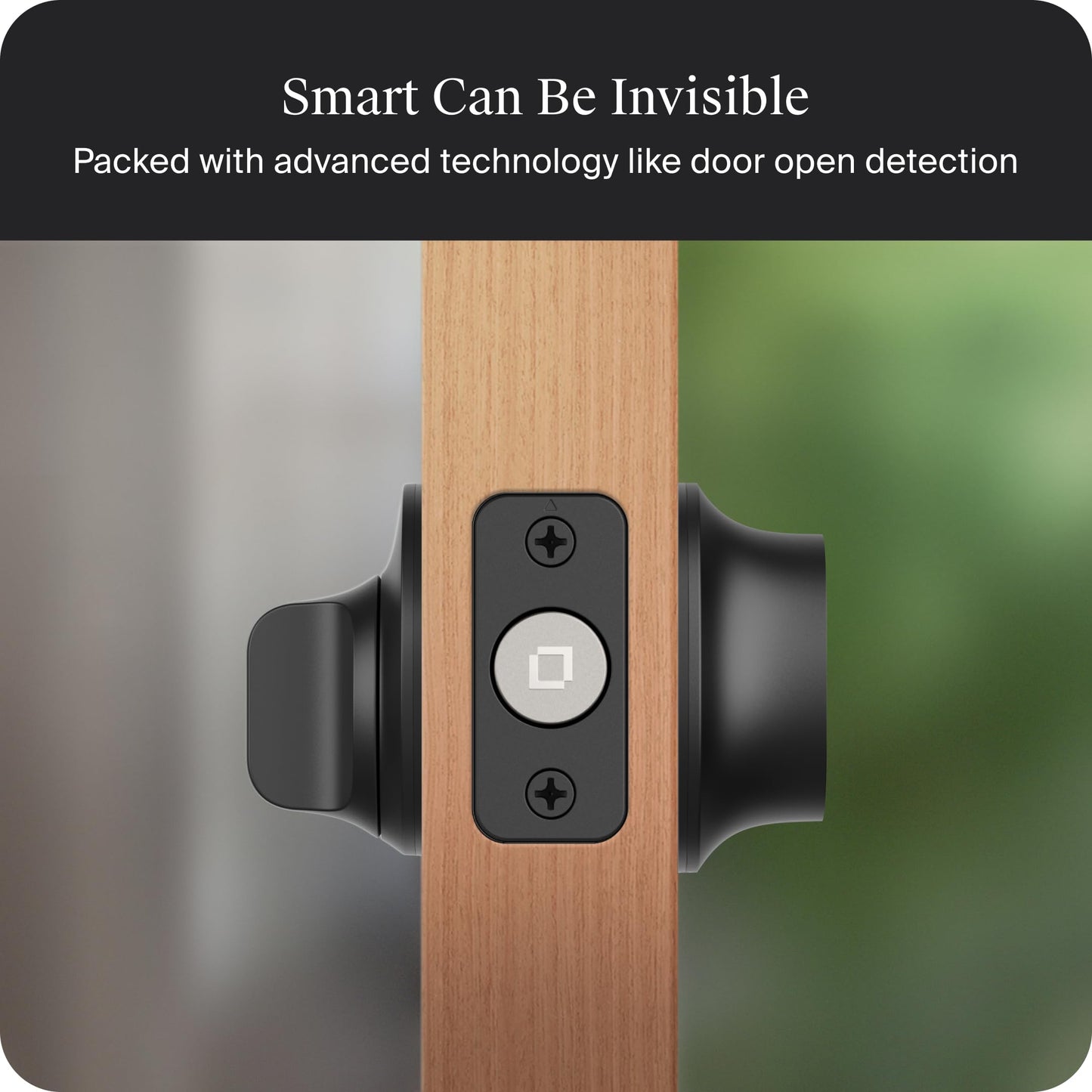 Level Lock Pro - World’s Smallest, Fastest, Innovative Smart Lock - Matter-Over-Thread Deadbolt Plus Apple Home Key - Keyless & Remote Access via Apple, Alexa, Google Home, SmartThings (Matte Black)