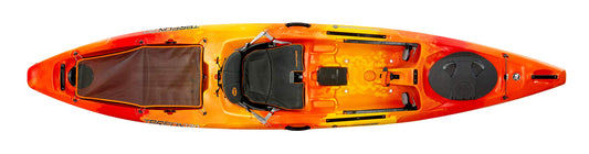 Wilderness Systems Tarpon 120 - Sit on Top Fishing Kayak - Premium Angler Kayak - Adjustable and Designed Seat - 12.3 ft - Sunset