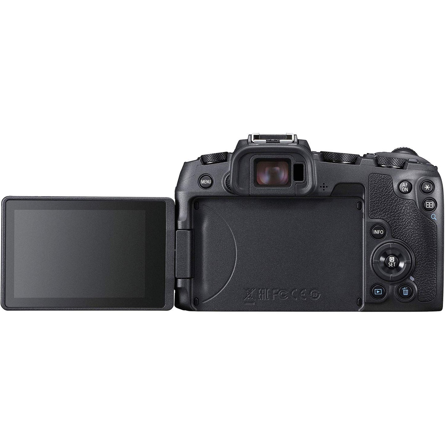 Canon EOS RP Full Frame Mirrorless Vlogging Portable Digital Camera with 26.2MP, CMOS Sensor, Wi-Fi, Bluetooth, 4K Video Recording and 3.0" Vari-Angle Touch LCD Screen, Body, Black