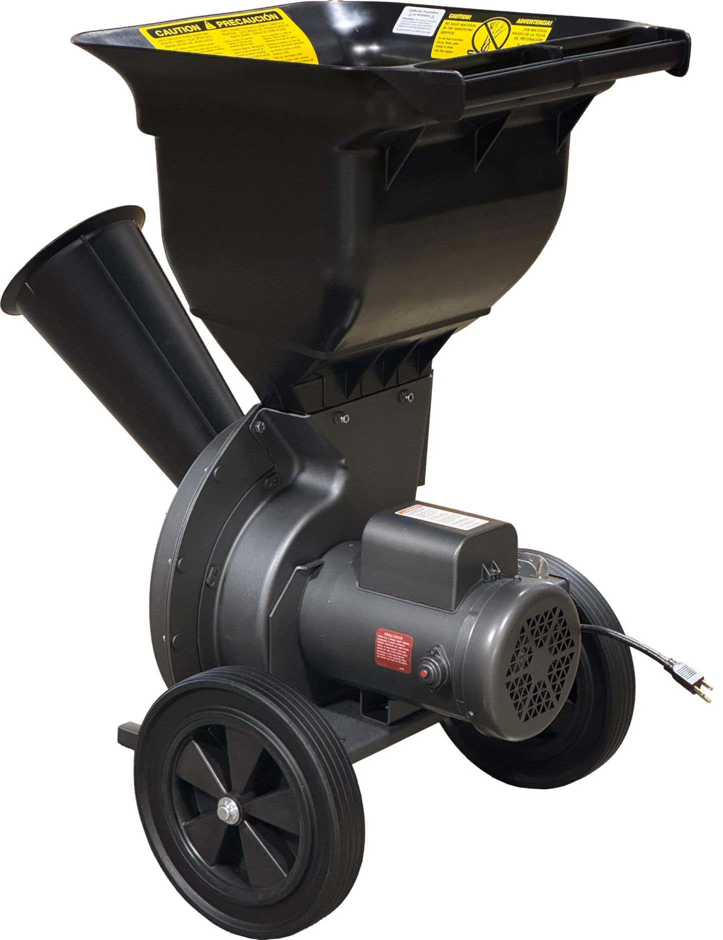 Patriot Products CSV-2515 1.5 HP Corded Electric Wood Chipper Leaf Shredder