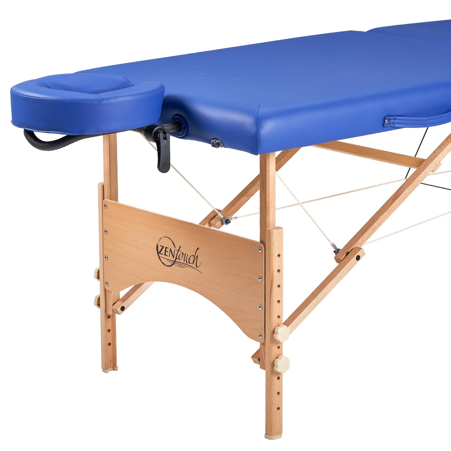 Master Massage Brady Lightweight Portable Massage Table, Sky Blue, Wood 27''